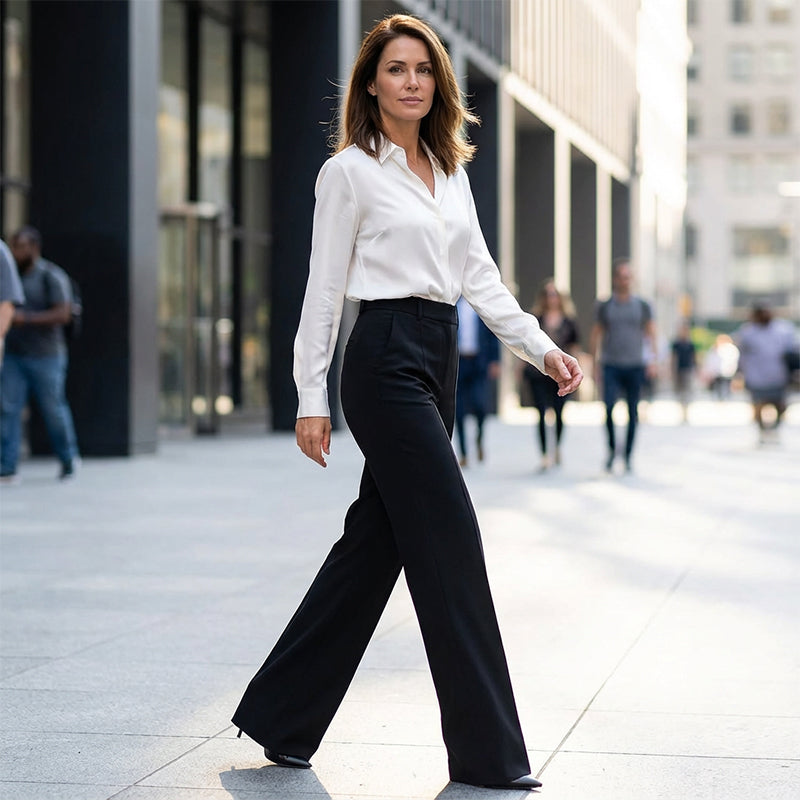 PANTALONES CORTE RECTO | ESENCIAL