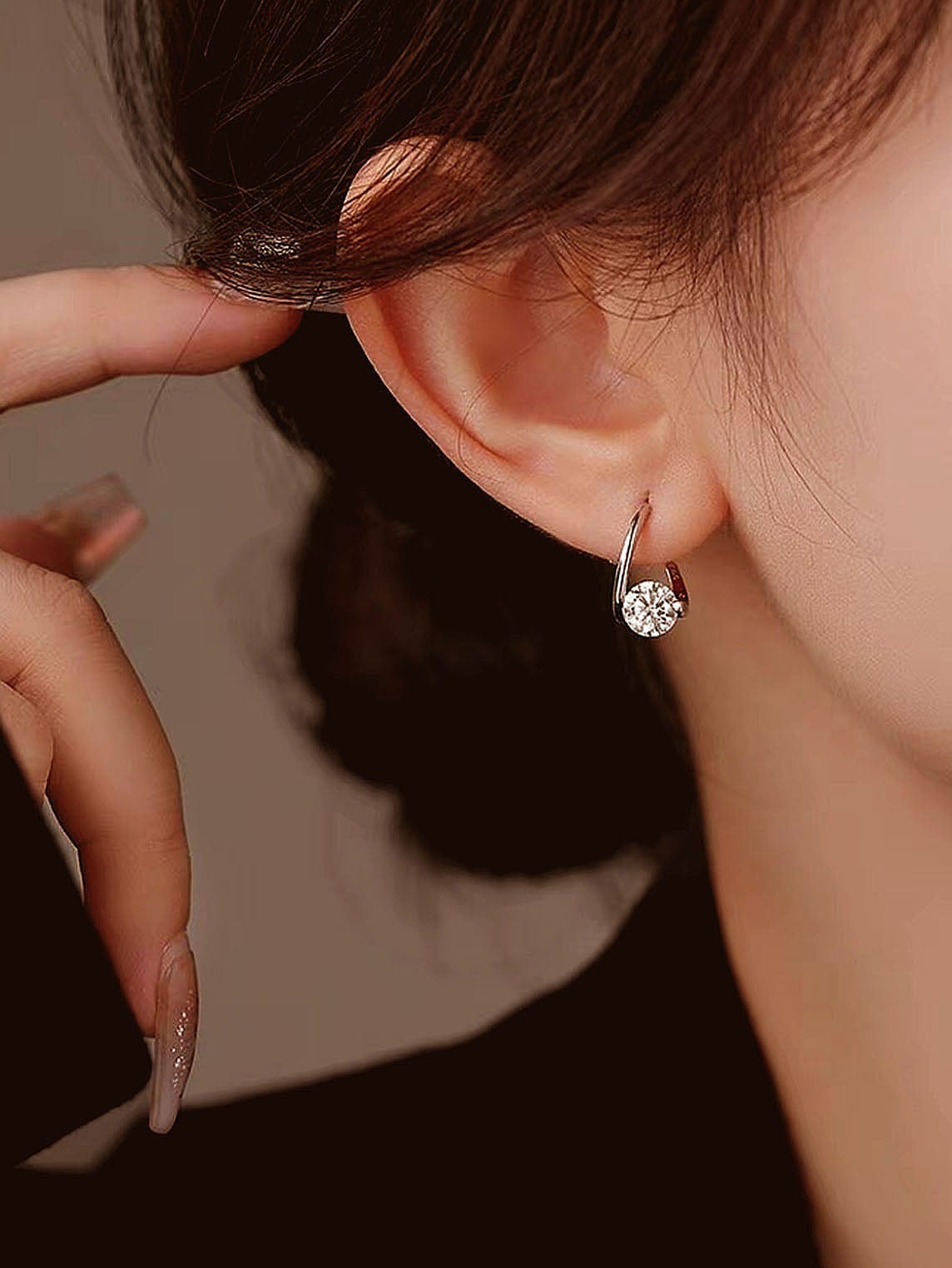 Pendientes Brillo Infinito para mujer