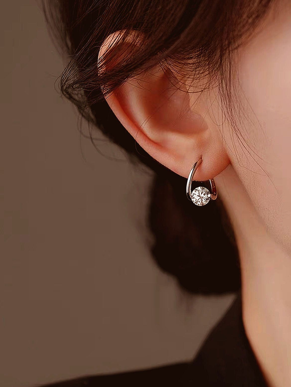 Pendientes Brillo Infinito para mujer