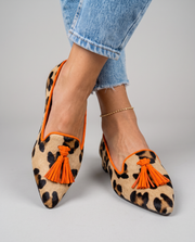Leopardo naranja