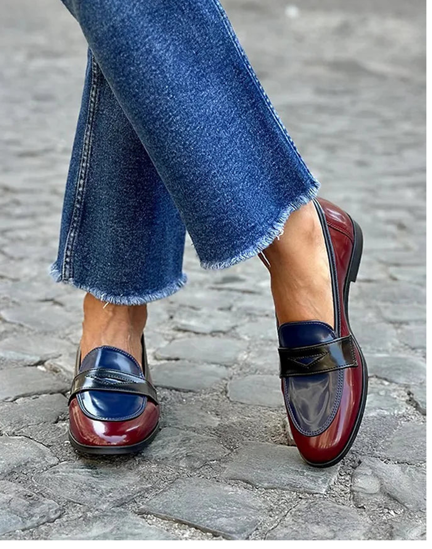 Mocasines Emeryn tricolores