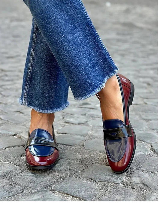 Mocasines Emeryn tricolores